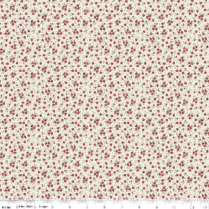 Anne of Green Gables Ditsy Red Fabric (C16126-RED) 